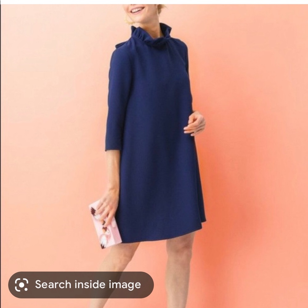 Pomander Place Daphne Dress, Medium, Navy